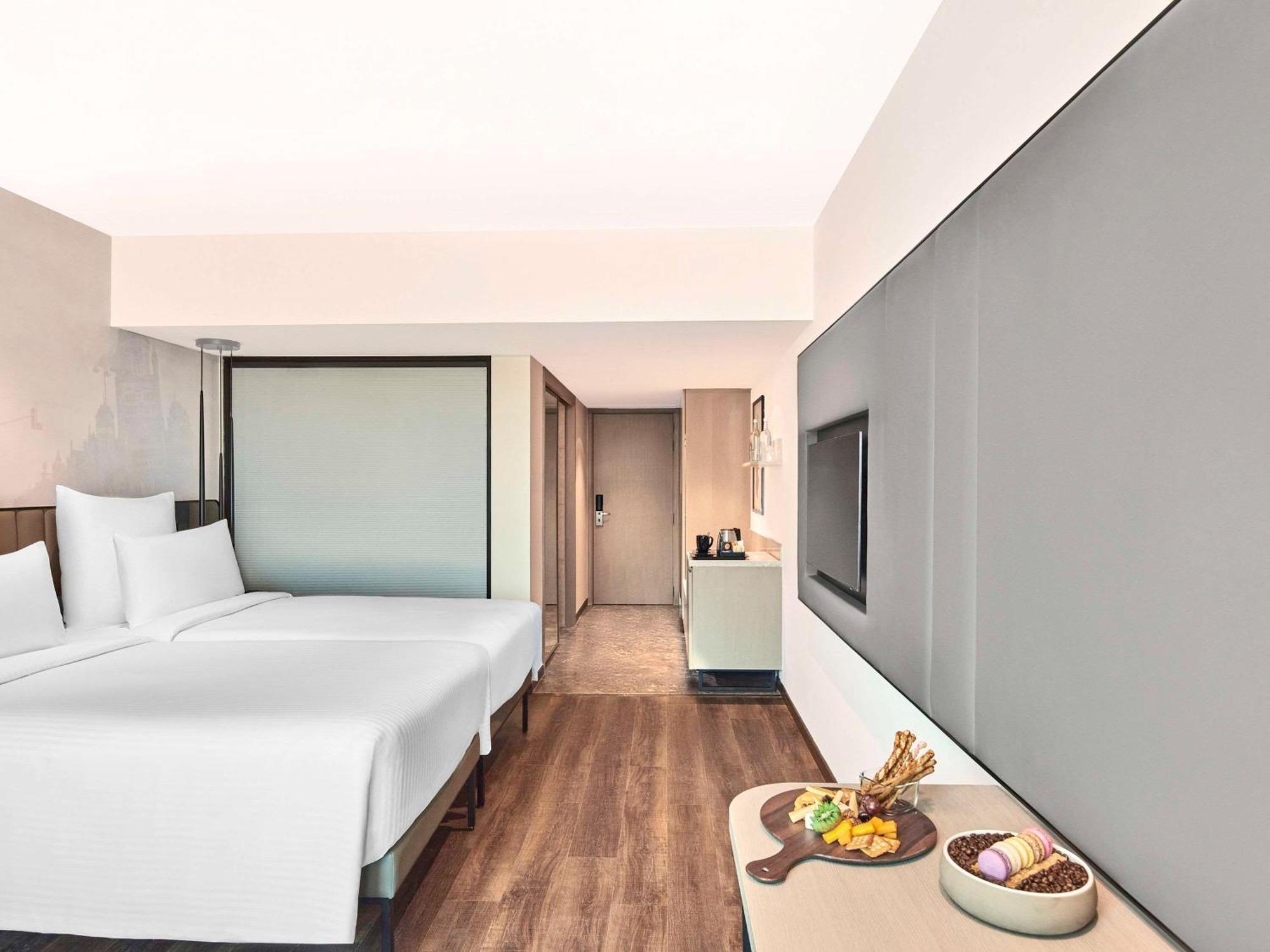 Novotel Mumbai International Airport Bombaim Exterior foto Deluxe Room
