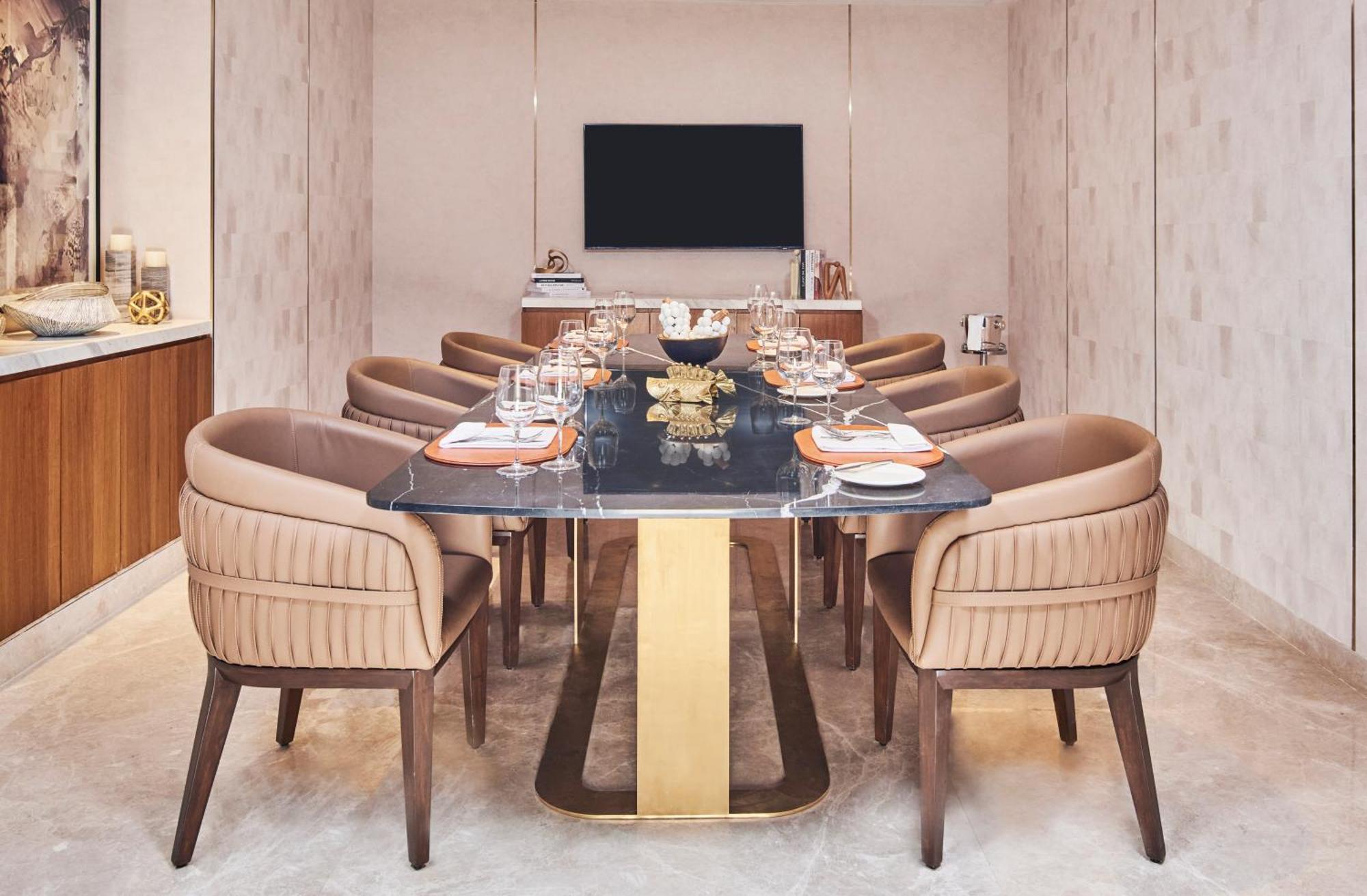 Novotel Mumbai International Airport Bombaim Exterior foto Private dining room