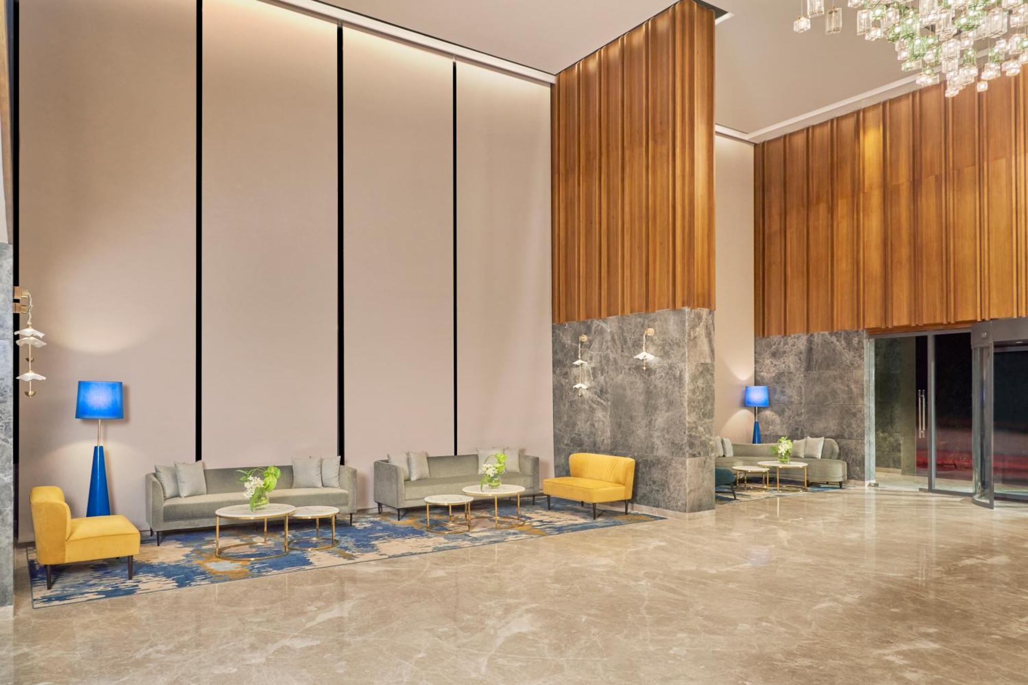 Novotel Mumbai International Airport Bombaim Exterior foto Lobby
