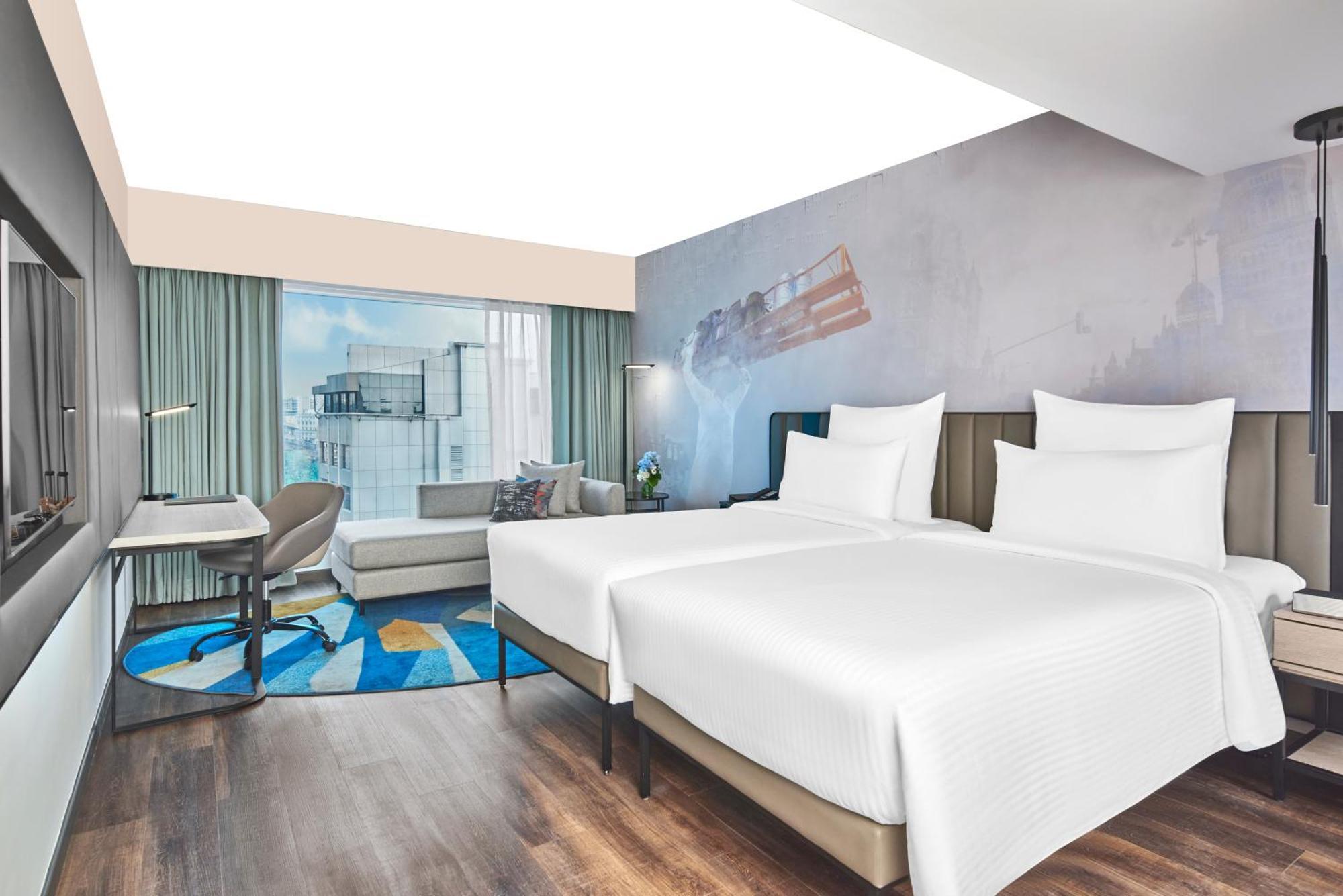 Novotel Mumbai International Airport Bombaim Exterior foto Deluxe Room