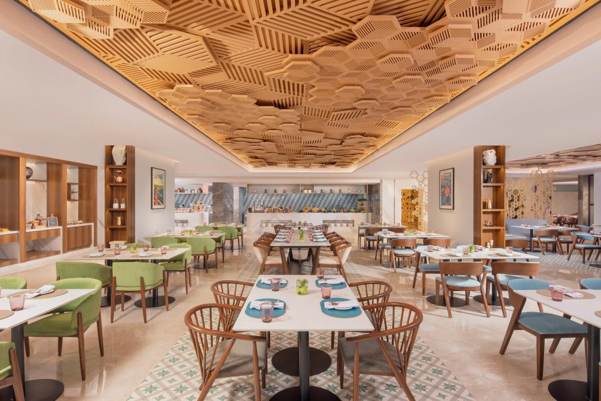 Novotel Mumbai International Airport Bombaim Exterior foto The restaurant