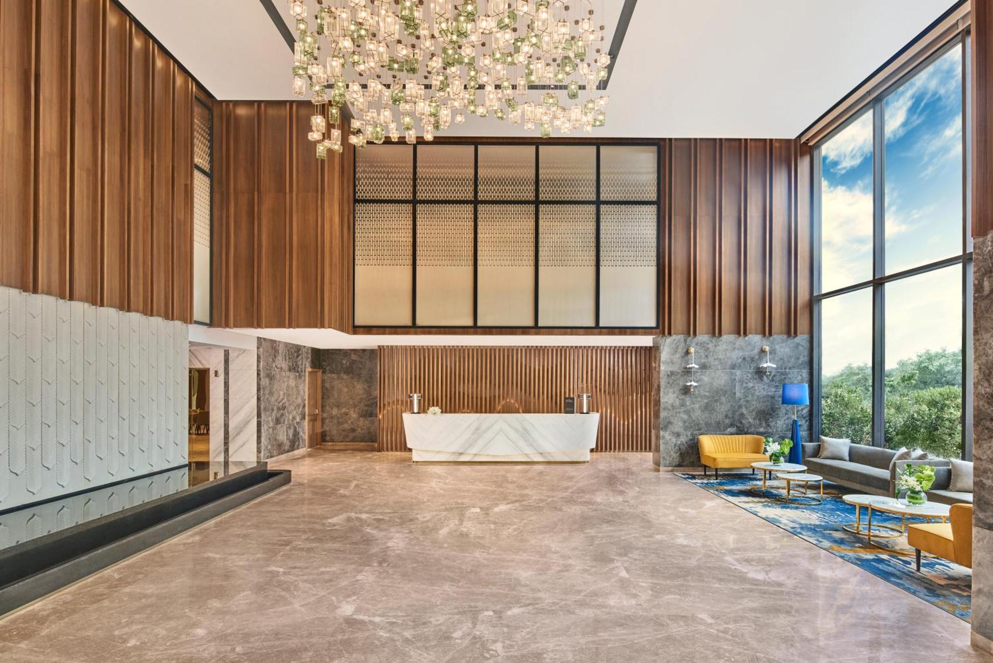 Novotel Mumbai International Airport Bombaim Exterior foto Lobby