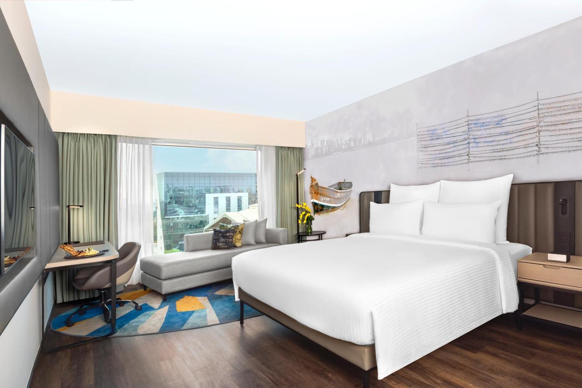 Novotel Mumbai International Airport Bombaim Exterior foto Deluxe Room